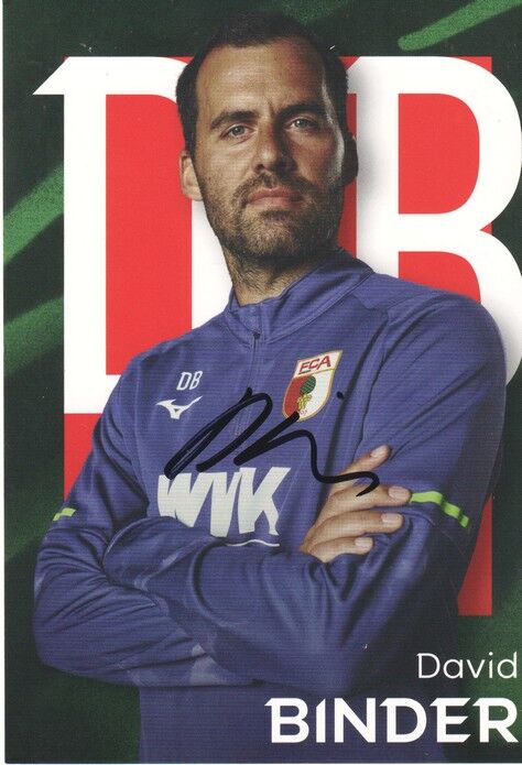 Autogramm Fussball | FC Augsburg | 2025 | David BINDER