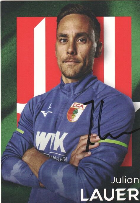 Autogramm Fussball | FC Augsburg | 2025 | Julian LAUER