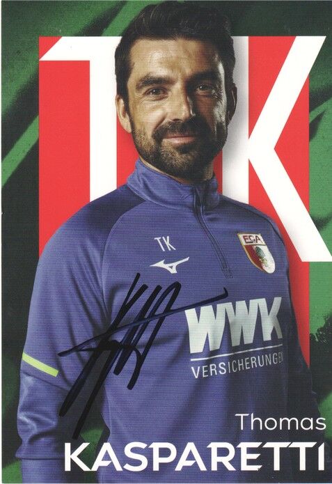 Autogramm Fussball | FC Augsburg | 2025 | Thomas KASPARETTI