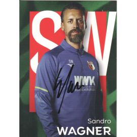 Autogramm Fussball | FC Augsburg | 2025 | Sandro WAGNER