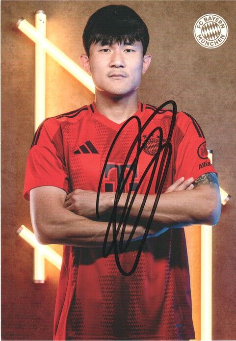 Autogramm Fussball | FC Bayern München | 2024 | Minjae KIM