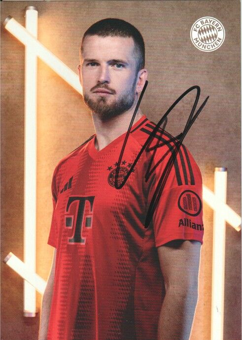 Autogramm Fussball | FC Bayern München | 2024 | Eric DIER