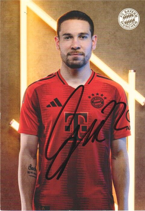 Autogramm Fussball | FC Bayern München | 2024 | Raphael GUERREIRO