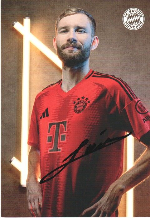 Autogramm Fussball | FC Bayern München | 2024 | Konrad LAIMER
