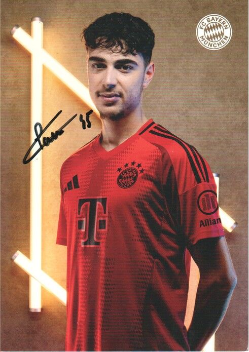 Autogramm Fussball | FC Bayern München | 2024 | Aleksandar PAVLOVIC