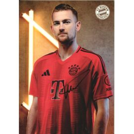 Autogramm Fussball | FC Bayern München | 2024 | Matthijs DE LIGT