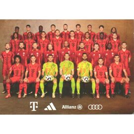 Mannschaftskarte Fussball | FC Bayern München | 2024