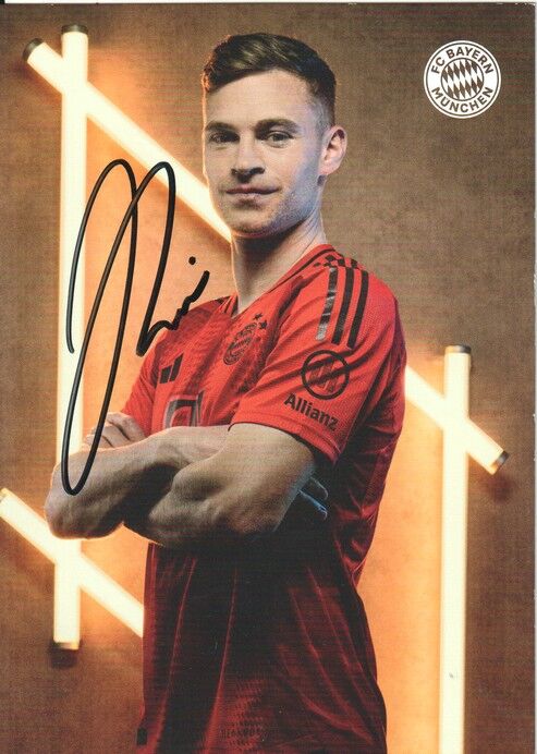 Autogramm Fussball | FC Bayern München | 2024 | Joshua KIMMICH