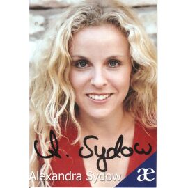 Autogramm Schauspieler | Alexandra SYDOW | 2000er (Portrait Color conaect)