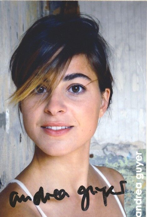 Autogramm Schauspieler | Andrea GUYER | 2000er (Portrait Color)