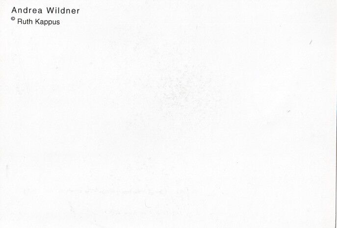 Autogramm Schauspieler | Andrea WILDNER | 2000er (Portrait SW Kappus)