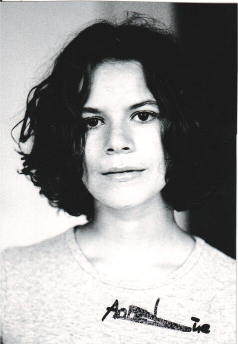 Autogramm Schauspieler | Anne DÜE | 2000er Foto (Portrait SW)