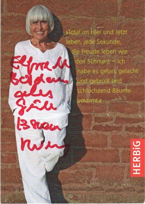 Autogramm Schauspieler | Barbara RÜTTING | 2015 (Portrait Color Herbing) Autobiografie
