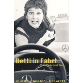 Autogramm Schauspieler | Bettina KOCH | 2000er Foto (Portrait SW Taxi)