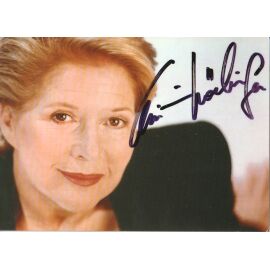 Autogramm Schauspieler | Christiane HÖRBIGER | 2000er (Portrait Color Rüdel) Grecht