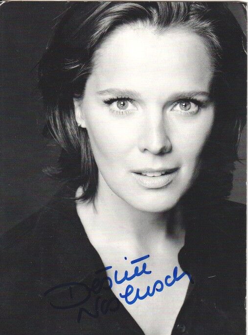 Autogramm Schauspieler | Desiree NOSBUSCH | 1990er (Portrait SW Lynch)