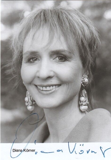 Autogramm Schauspieler | Diana KÖRNER | 1990er (Portrait SW Rüdel) Paleske
