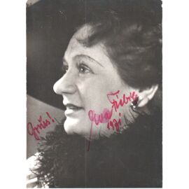 Autogramm Schauspieler | Eva FIEBIG | 1970er (Portrait SW Netter)