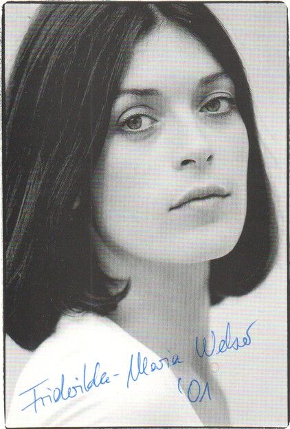 Autogramm Schauspieler | Friderikke-Maria WEBER | 2000er (Portrait SW Balzer) Arnold