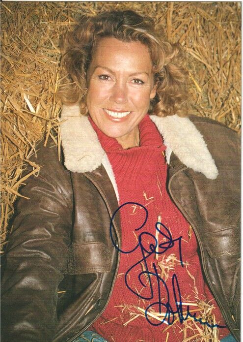 Autogramm Schauspieler | Gaby DOHM | 1990er (Portrait Color Rüdel) Berneis