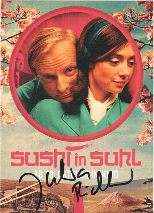 Autogramm Film | Julia RICHTER | 2012 "Sushi In Suhl" (Portrait Color)