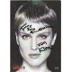 Autogramm Model / TV | Kim HNIZDO | 2010er (Portrait SW...
