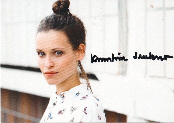 Autogramm Schauspieler | Kristin SUCKOW | 2010er (Portrait Color)