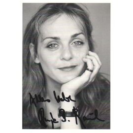 Autogramm Schauspieler | Anja Beatrice KAUL | 2000er (Portrait SW)