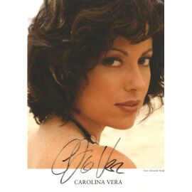 Autogramm Schauspieler | Carolina VERA | 2000er (Portrait Color Stingl)