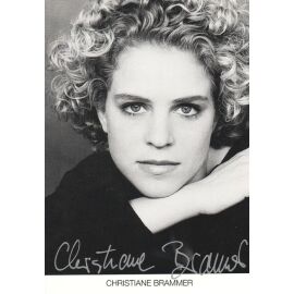 Autogramm Schauspieler | Christiane BRAMMER | 2000er (Portrait SW)