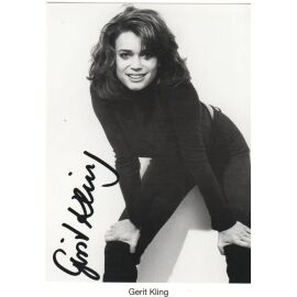 Autogramm Schauspieler | Gerit KLING | 1990er (Portrait SW) 2