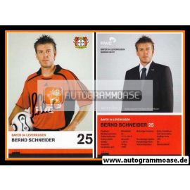 Autogramm Fussball | Bayer Leverkusen | 2006 | Bernd SCHNEIDER