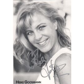 Autogramm Schauspieler | Heike GOOSMANN | 1990er (Portrait SW)