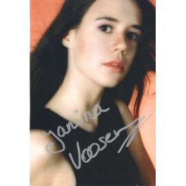 Autogramm Schauspieler | Janina VOOSEN | 2000er (Portrait Color)