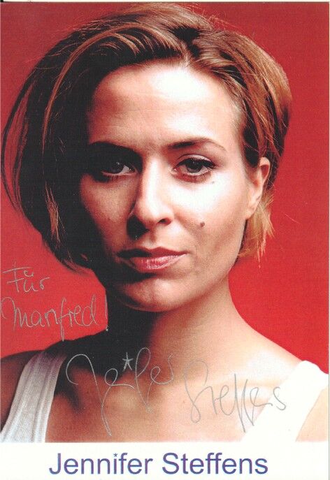 Autogramm Schauspieler | Jennifer STEFFENS | 2000er (Portrait Color)
