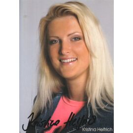 Autogramm Schauspieler | Kristina HELFRICH | 2010er (Portrait Color)