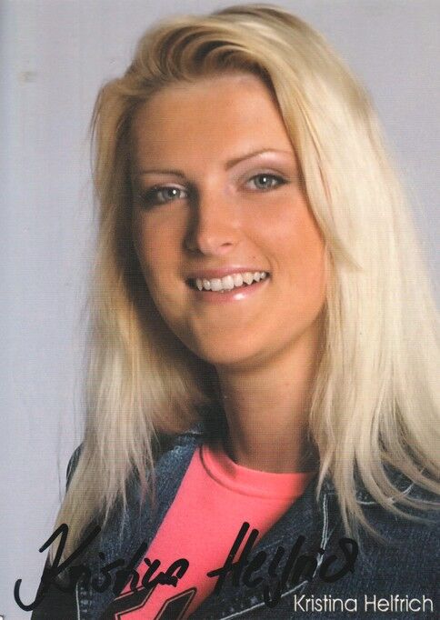 Autogramm Schauspieler | Kristina HELFRICH | 2010er (Portrait Color)