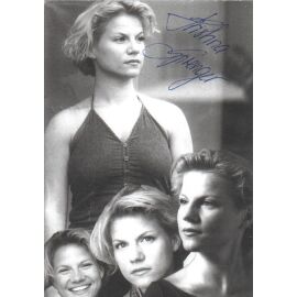 Autogramm Schauspieler | Kristina SPRENGER | 2000er (Collage SW)