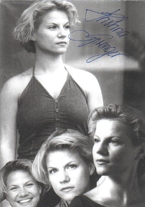 Autogramm Schauspieler | Kristina SPRENGER | 2000er (Collage SW)