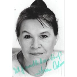 Autogramm Schauspieler | Karin OEHME | 2000er Foto (Portrait SW)