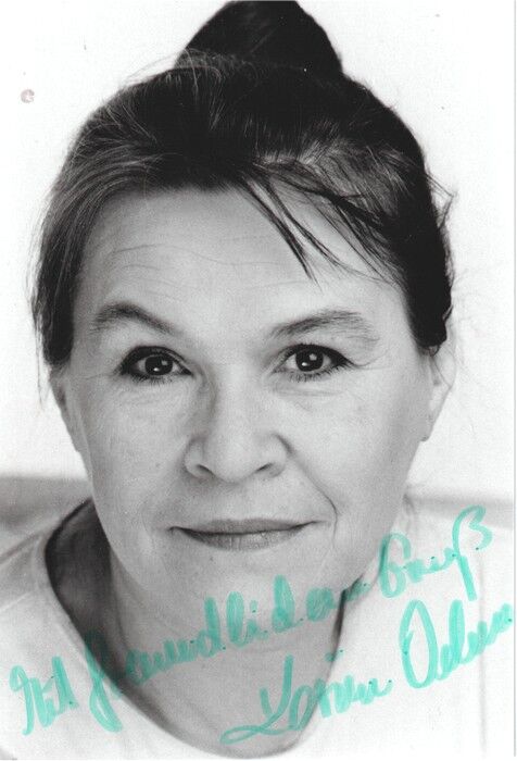 Autogramm Schauspieler | Karin OEHME | 2000er Foto (Portrait SW)