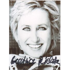 Autogramm Schauspieler | Beatrice RICHTER | 1990er Foto (Portrait SW)