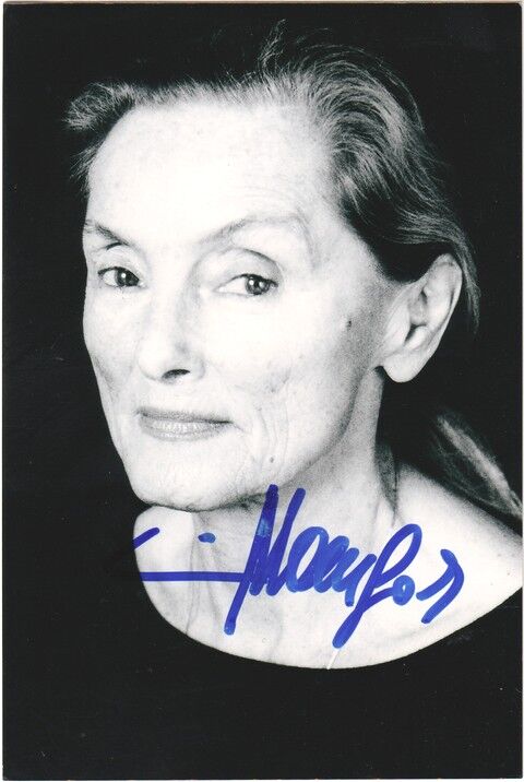Autogramm Schauspieler | Erni MANGOLD | 2000er Foto (Portrait SW)
