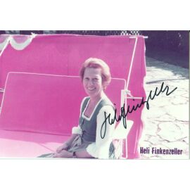Autogramm Schauspieler | Heli FINKENZELLER | 1970er Foto (Privataufnahme Color)