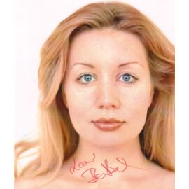 Autogramm Schauspieler | Leoni BECKENBACH | 2000er Foto (Portrait Color)