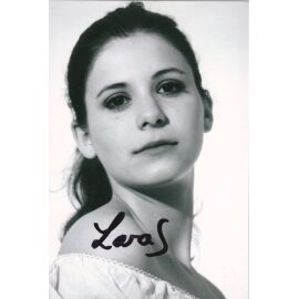 Autogramm Schauspieler | Lara SCHNEIDER | 2000er Foto (Portrait SW)