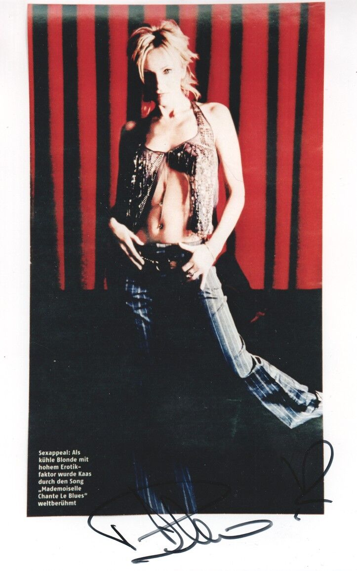 Autogramm Pop (FRA) | Patricia KAAS | 2003 Foto (Portrait Color XL)