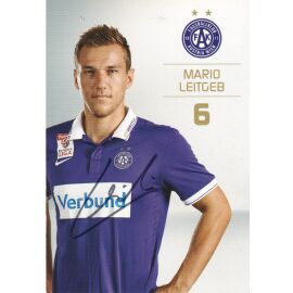 Autogramm Fussball | FK Austria Wien | 2015 | Mario LEITGEB