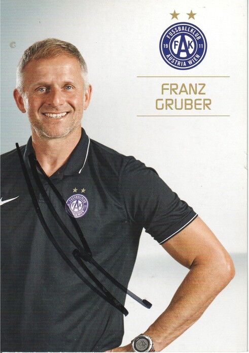 Autogramm Fussball | FK Austria Wien | 2015 | Franz GRUBER