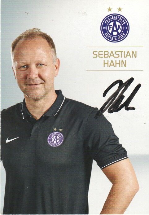 Autogramm Fussball | FK Austria Wien | 2015 | Sebastian HAHN